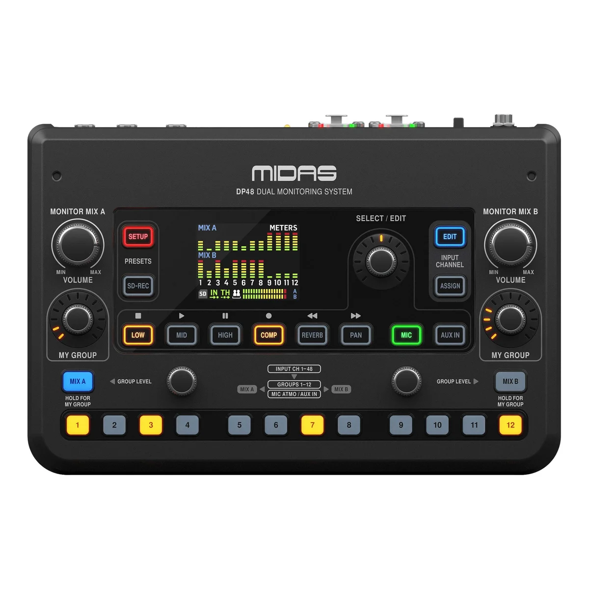 Midas DP48 Dual 48-Channel Personal Monitor Mixer