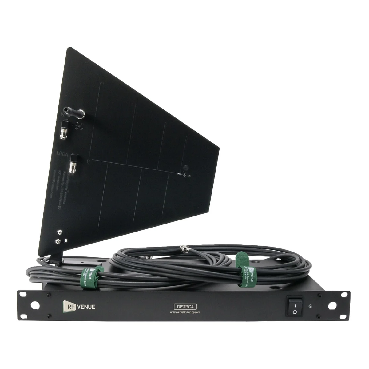 RF Venue DFINBDISTRO4 Distribution System with Antenna, Black