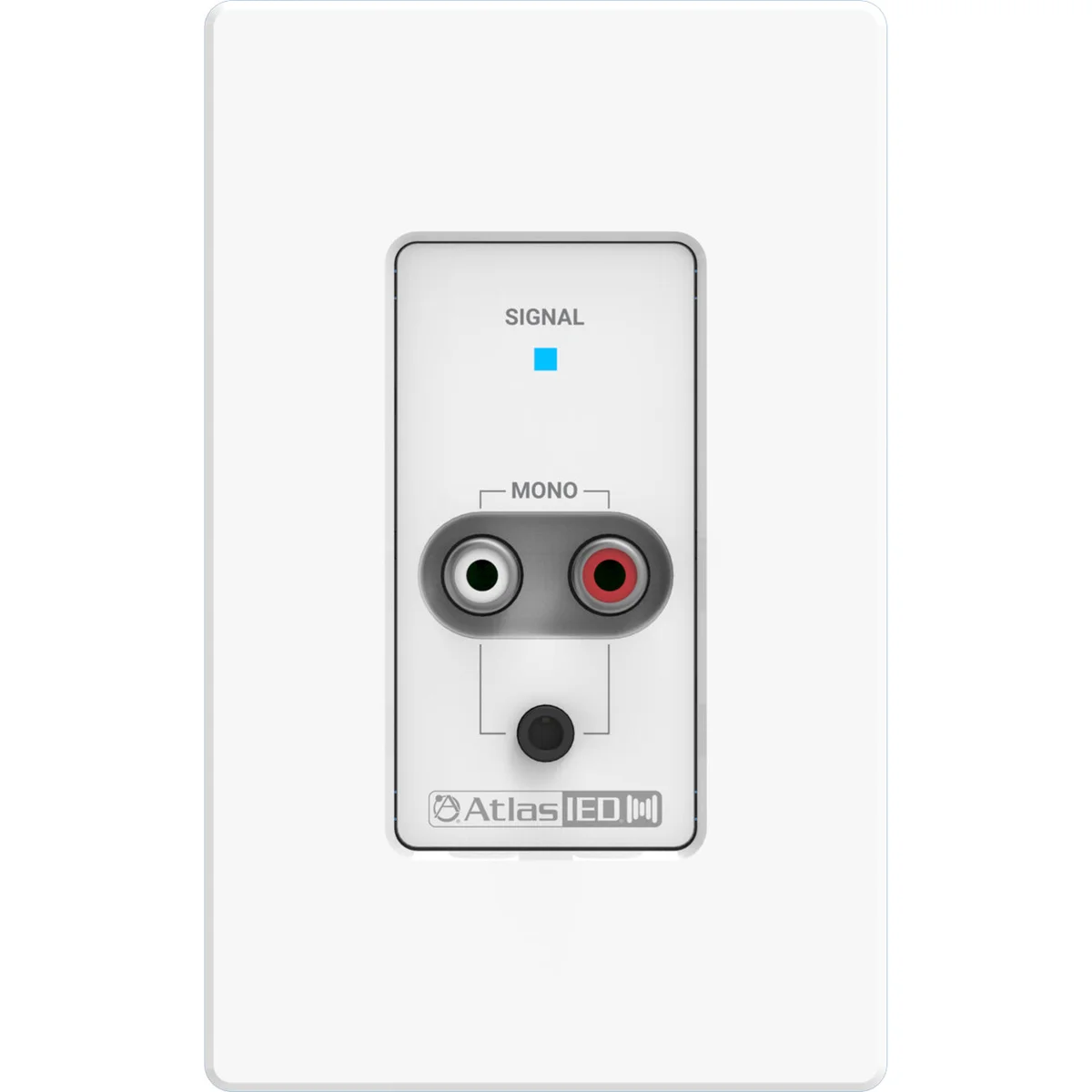 AtlasIED A-RCA ATMOSPHERE RCA/3.5mm Audio Input | Color: White