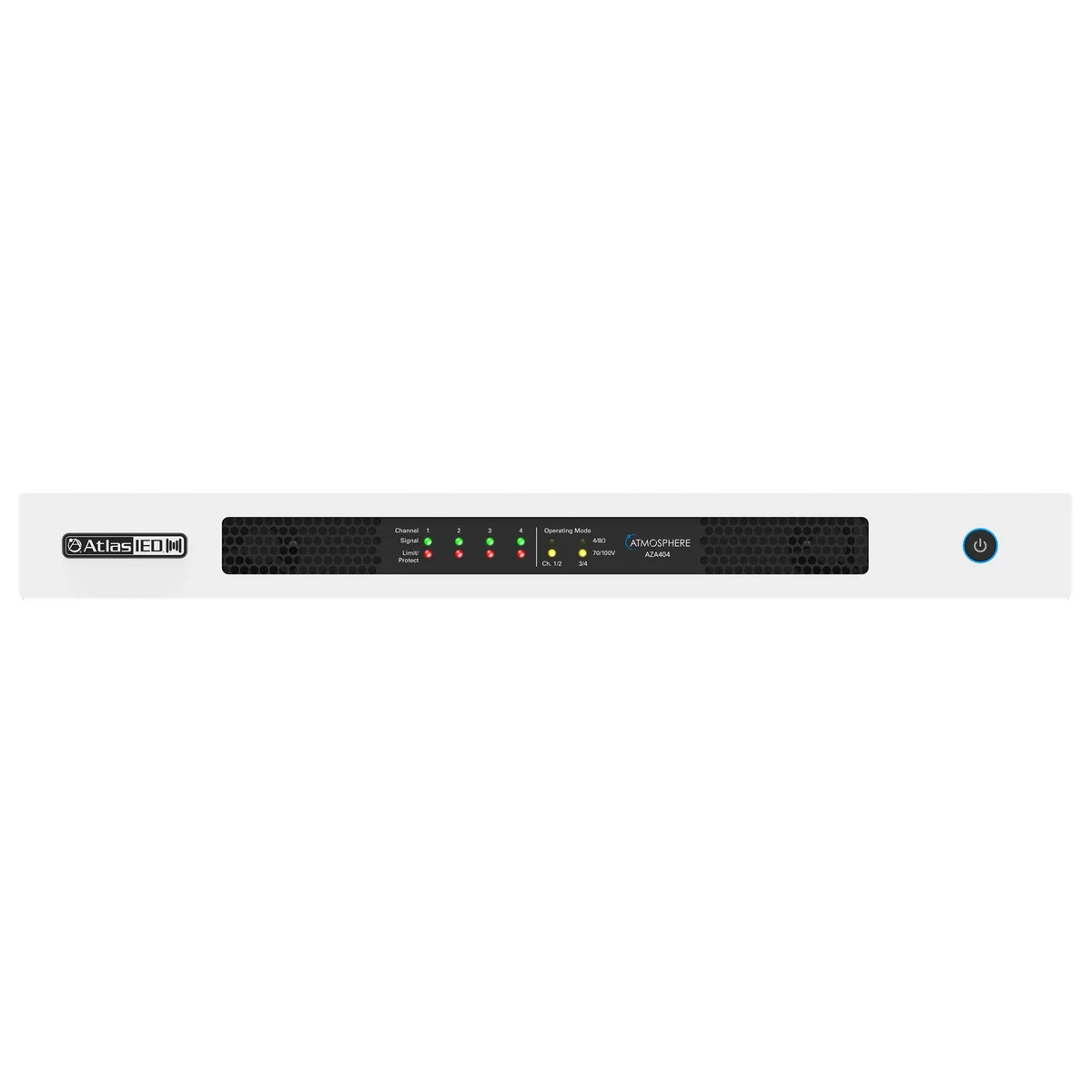 AtlasIED AZA404 400W Networkable 4-Channel Power Amplifier