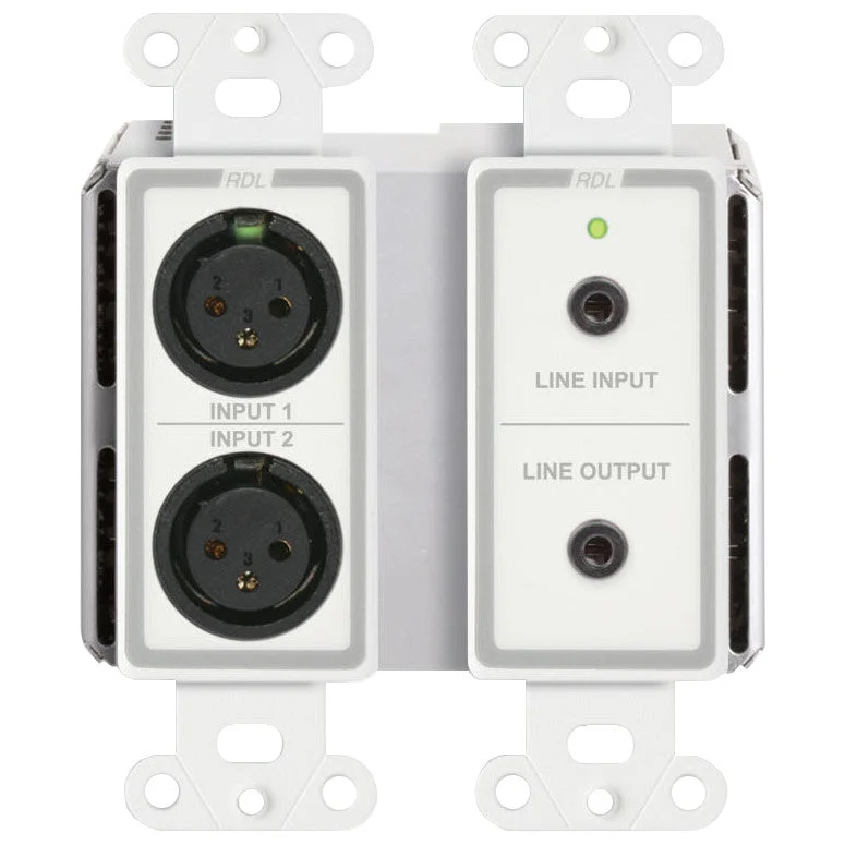 RDL DDB-BN31 BiDirectional Mic/Line Dante Interface