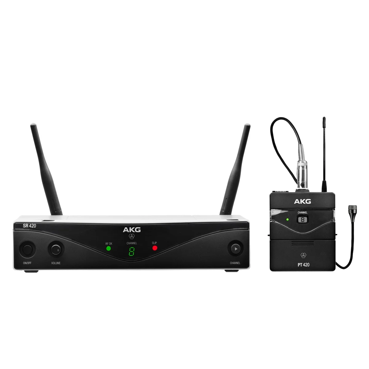 AKG WMS420 Wireless Lavalier Microphone System