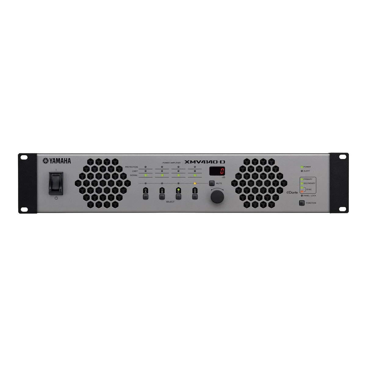 Yamaha XMV4140-D 4-Channel Dante Power Amplifier - Image 3