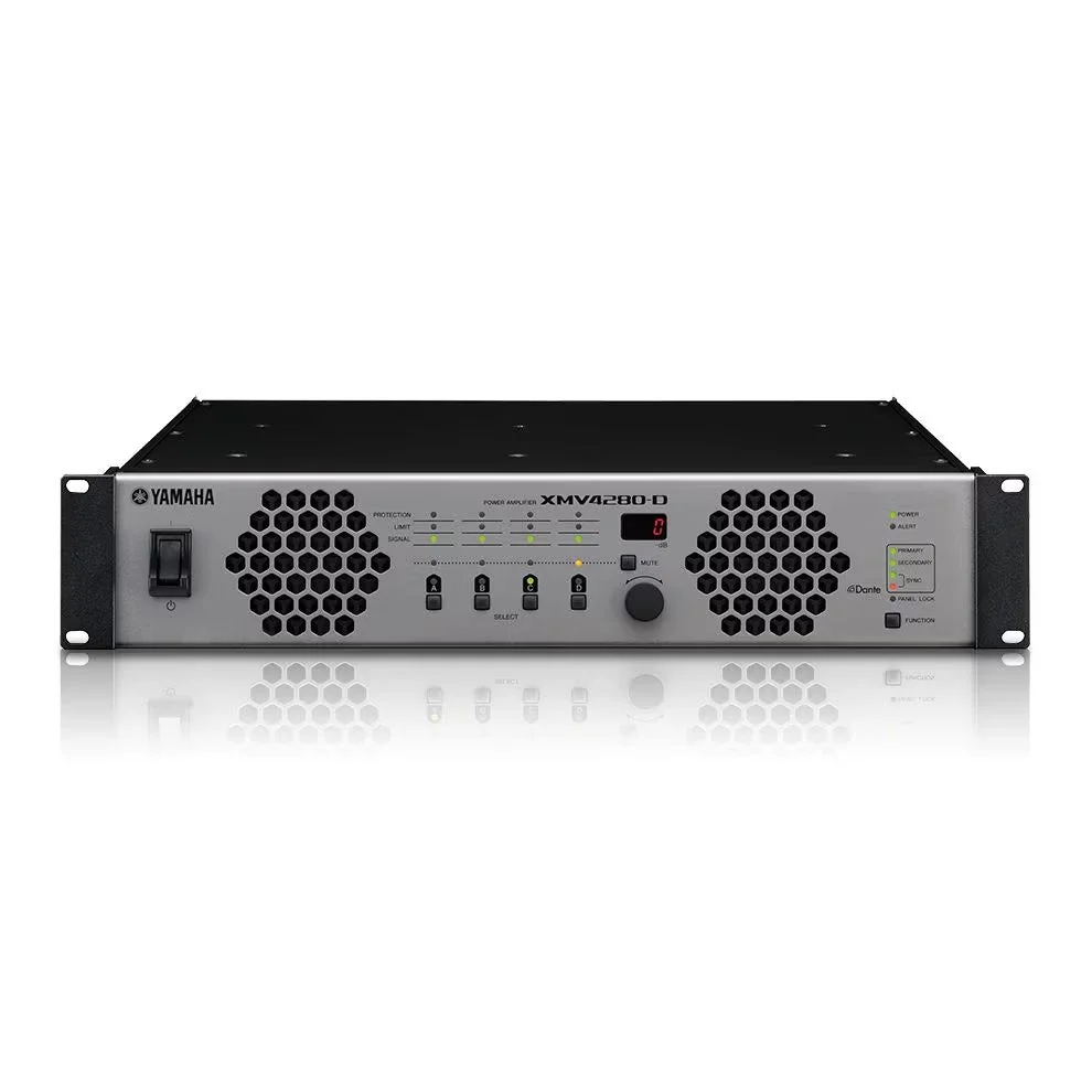 Yamaha XMV4280-D 4-Channel Dante Power Amplifier