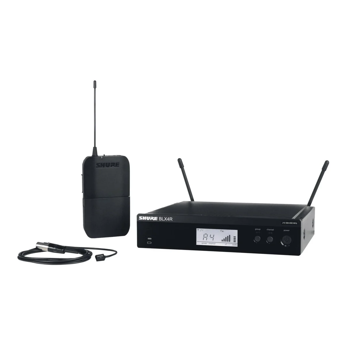 Shure BLX14R/W93 Wireless Lavalier Microphone System