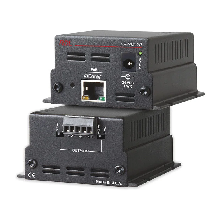 RDL FP-NML2P Network to Mic/Line Interface