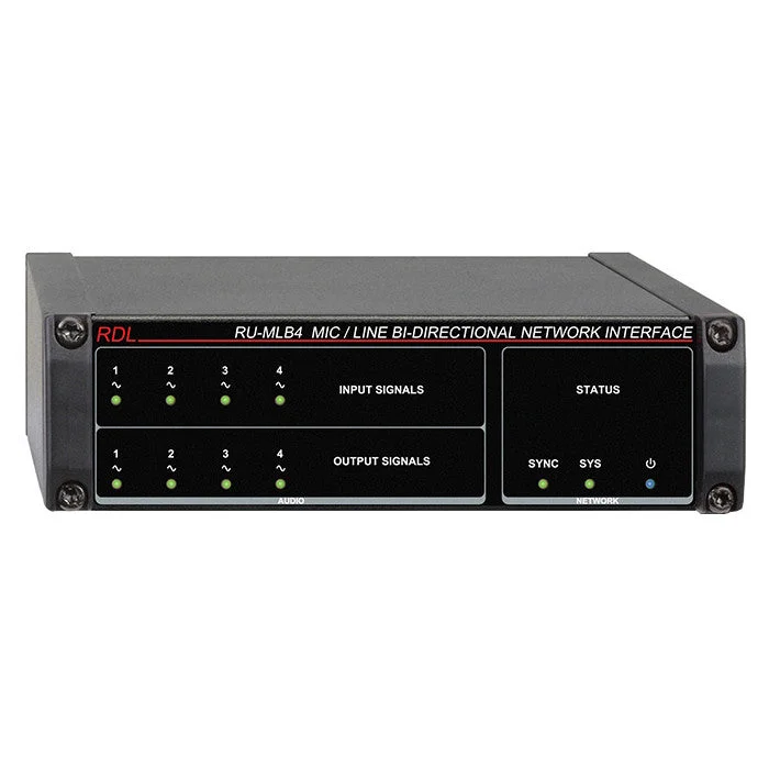 RDL RU-MLB2 Mic/Line Bi-Directional Network Interface