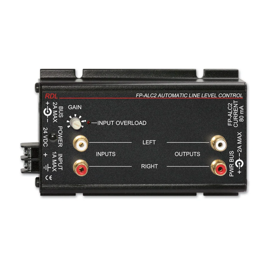 RDL FP-ALC2 Automatic Level Control - Stereo - RCA Jacks