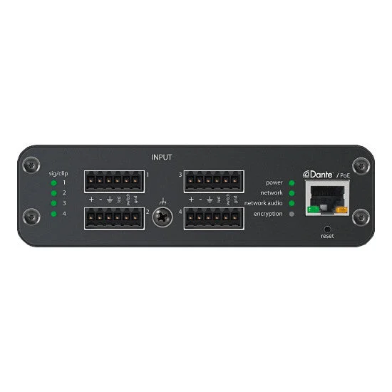 Shure ANI4IN (XLR) Audio Network Interface - Image 2