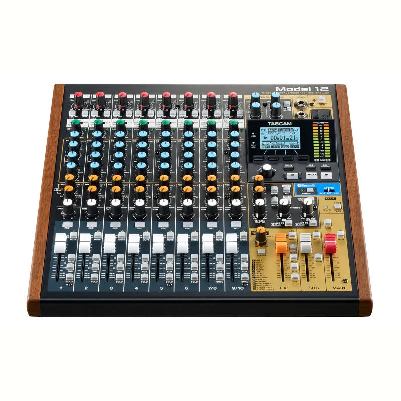 TASCAM Model 12 12-Channel Compact Recording Mixer