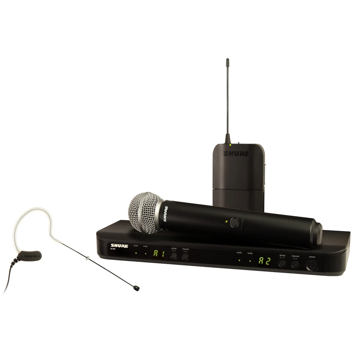 Shure BLX1288/MX153 Wireless Microphone Combo System - Image 2