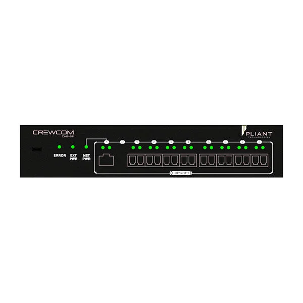 Pliant Technologies CHB-8F CrewCom 8-Port Fiber Hub