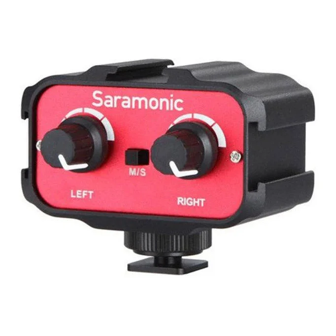 Saramonic SR-AX100 2-Channel On-Camera 3.5MM Audio Mixer