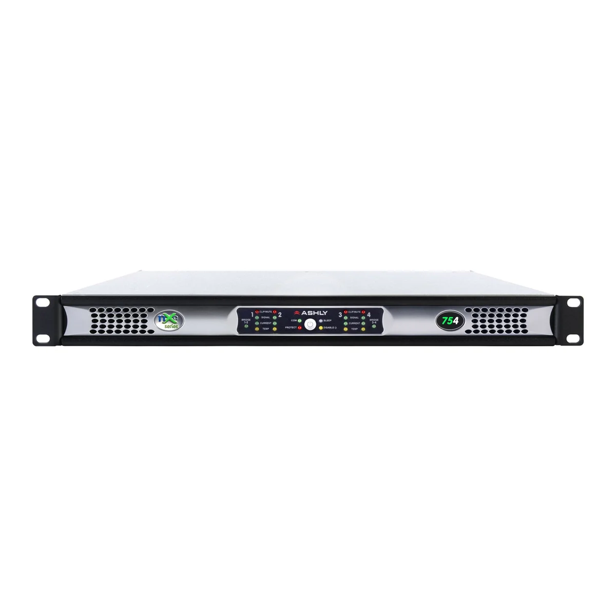 Ashly nXe754bd nXe Multi-Mode 4x75W Dante Power Amplifier