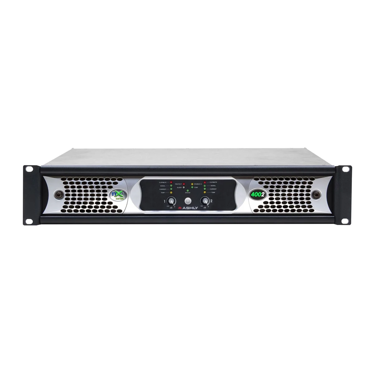 Ashly nXe4002bd nXe Multi-Mode 2x400W Dante Power Amplifier