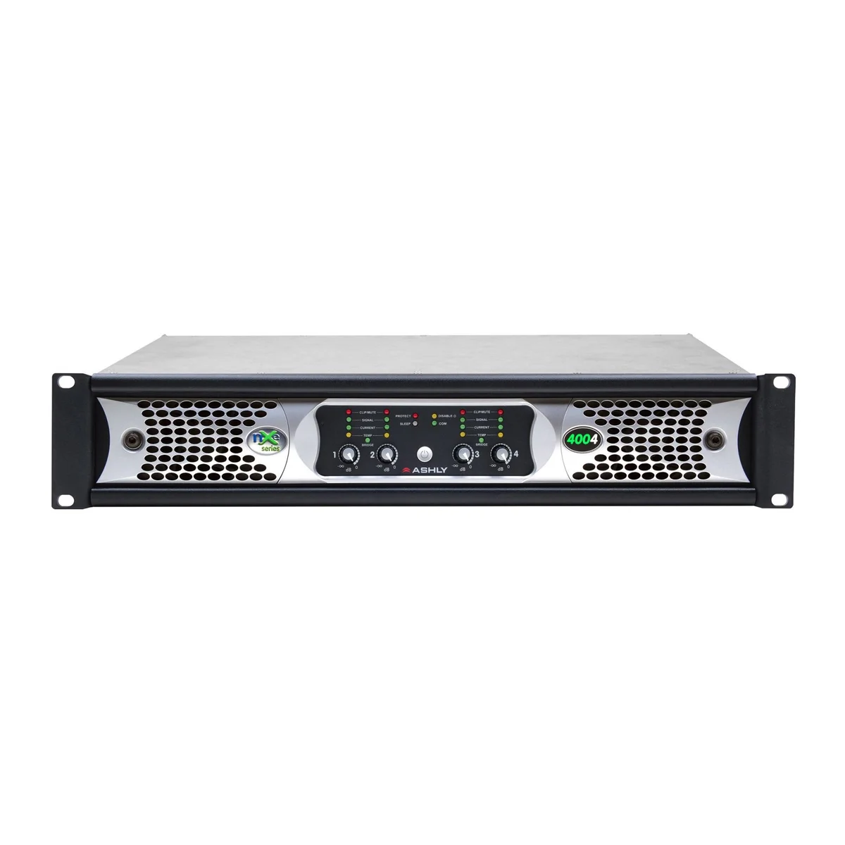 Ashly nXe4004bd nXe Multi-Mode 4x400W Dante Power Amplifier