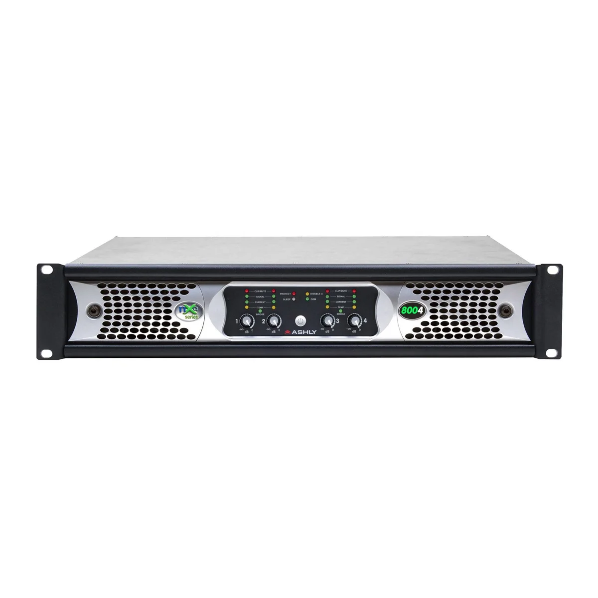 Ashly nXe8004bd nXe Multi-Mode 4x800W Dante Power Amplifier