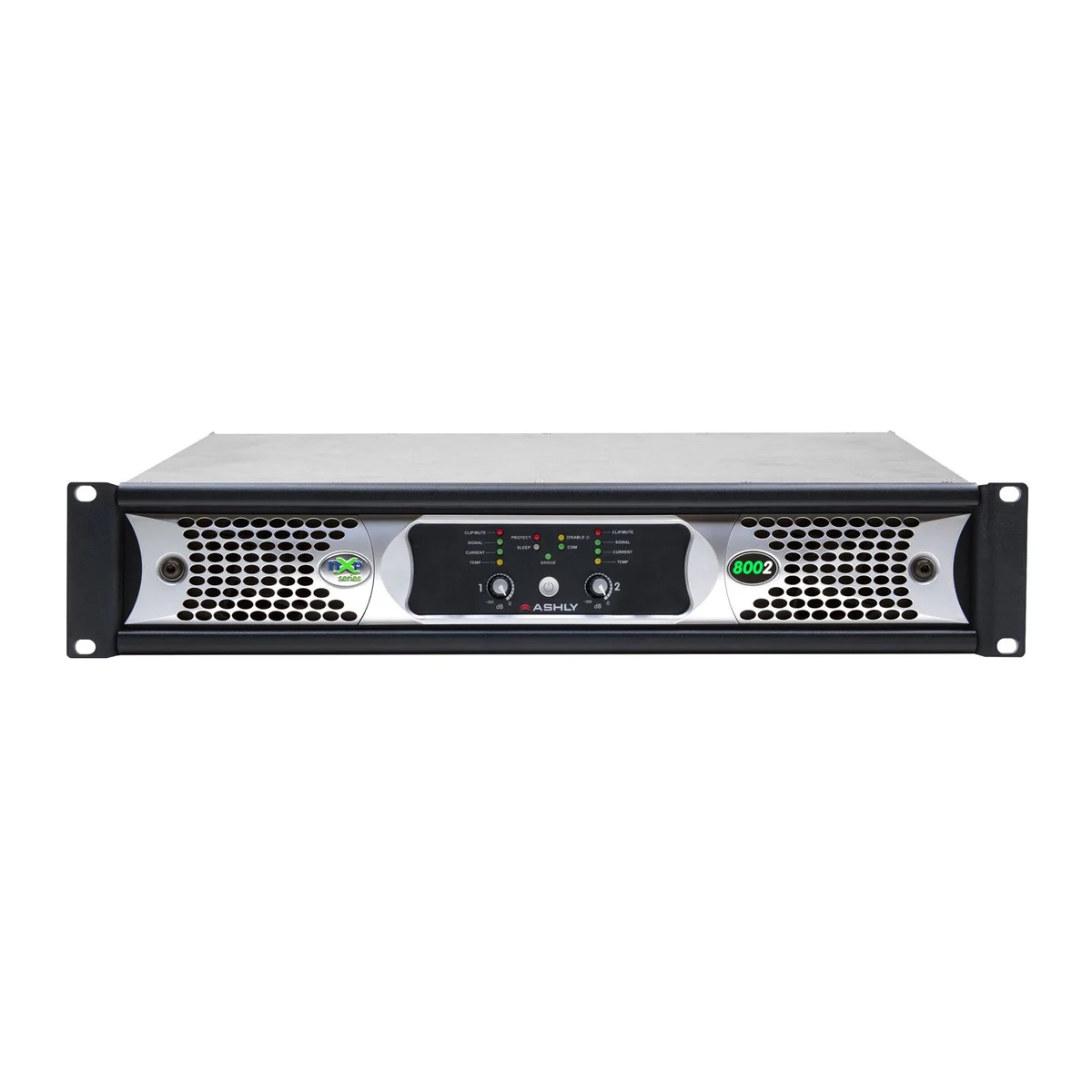 Ashly nXp8002d nXp Multi-Mode 2x800W Dante Power Amplifier