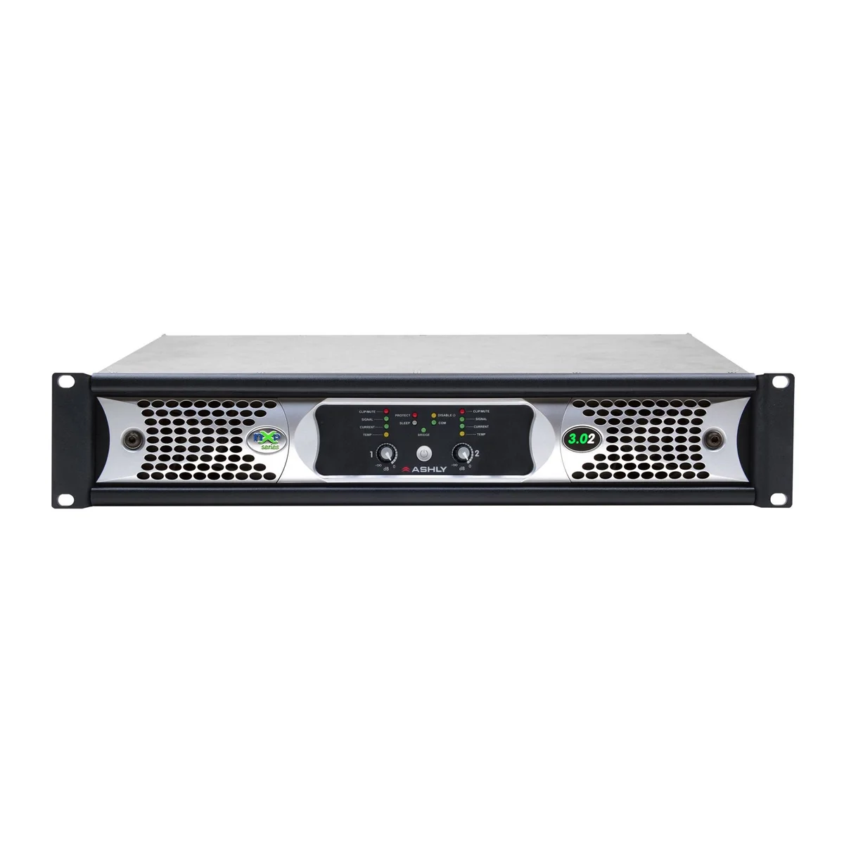 Ashly nXp3.02d nXp Multi-Mode 2x3000W Dante Power Amplifier