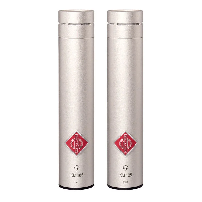 Neumann KM 185 Hypercardioid Condenser Microphones (Stereo Pair) - Image 2