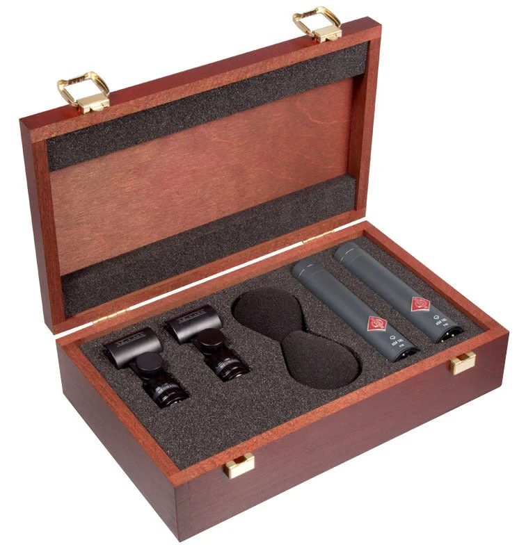 Neumann KM 185 Hypercardioid Condenser Microphones (Stereo Pair) - Image 5