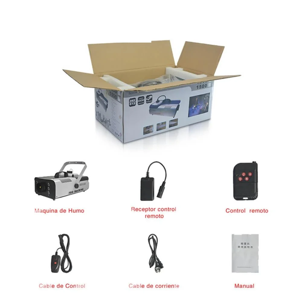 RGBW LED Fog Machine 1500W - Image 10