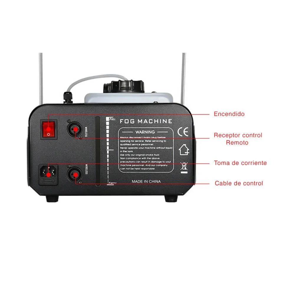 RGBW LED Fog Machine 1500W - Image 6