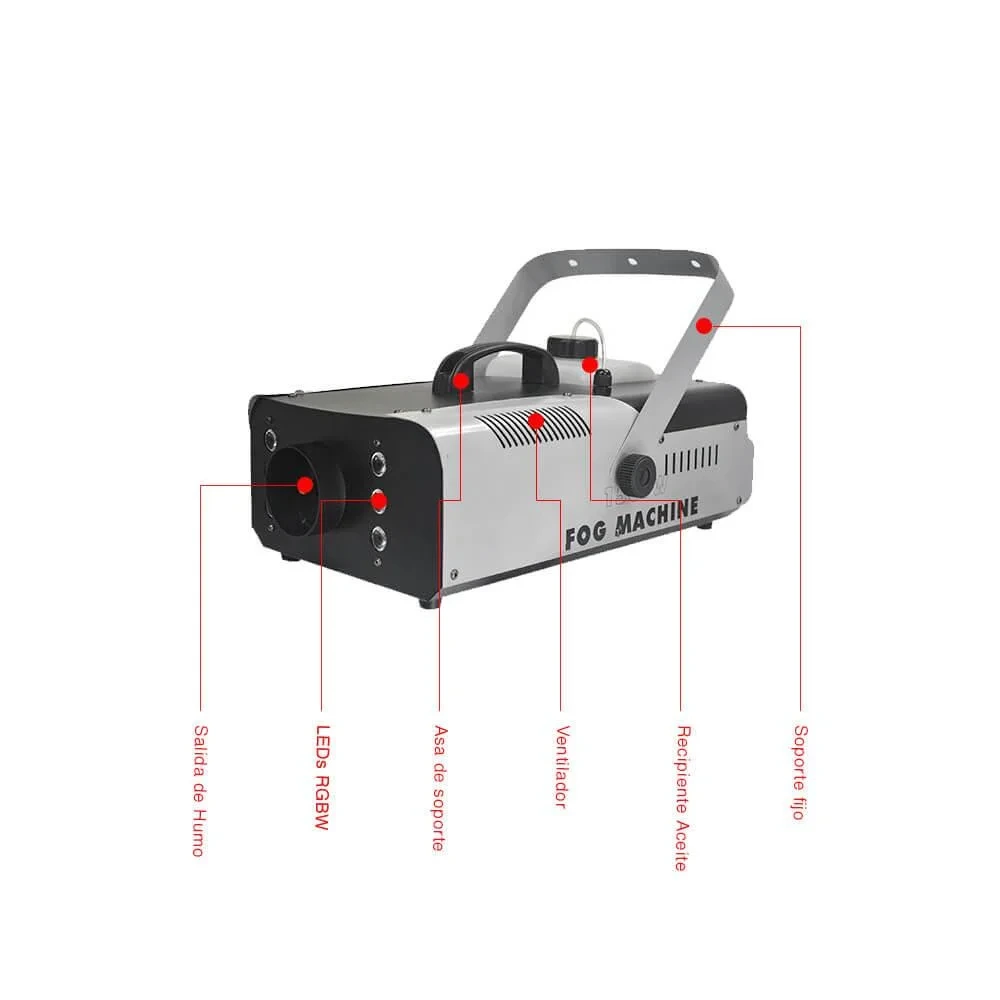 RGBW LED Fog Machine 1500W - Image 7