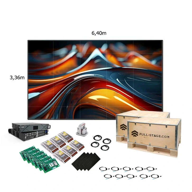 Indoor Advertising LED Display P2 6x3 m