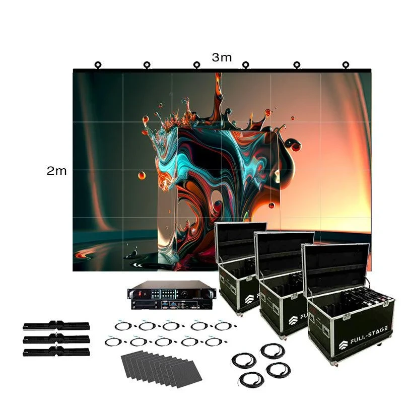 Indoor LED Screen P3.91 3x2m