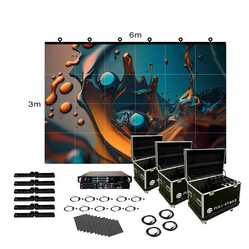 Indoor LED Screen P3.91 6x3m