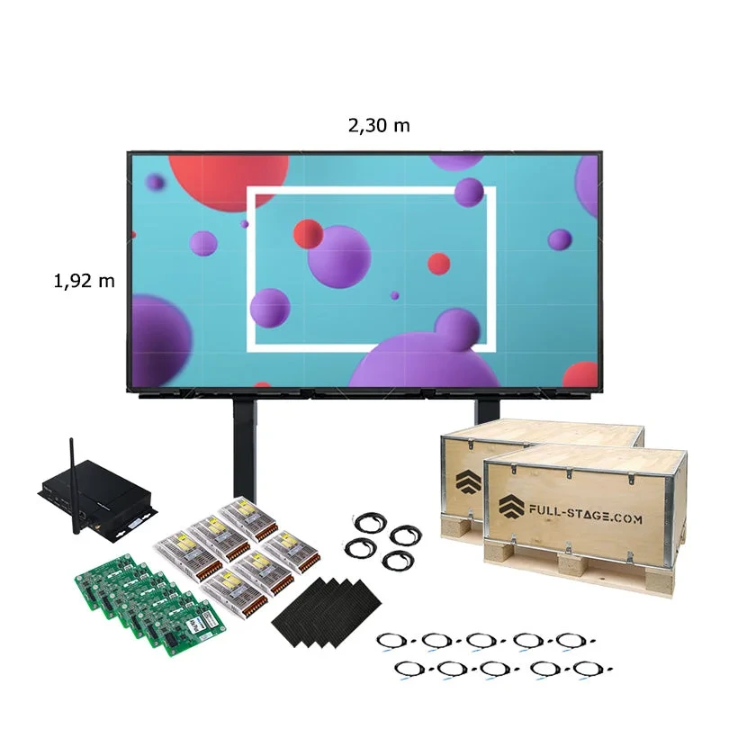 Outdoor Advertising LED Display P3 2,30x1,92 m