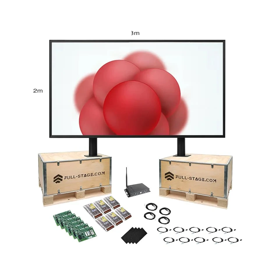 Outdoor Advertising LED Display P4 3x2 m