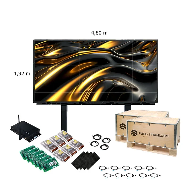 Outdoor Advertising LED Display P5 5x2 m
