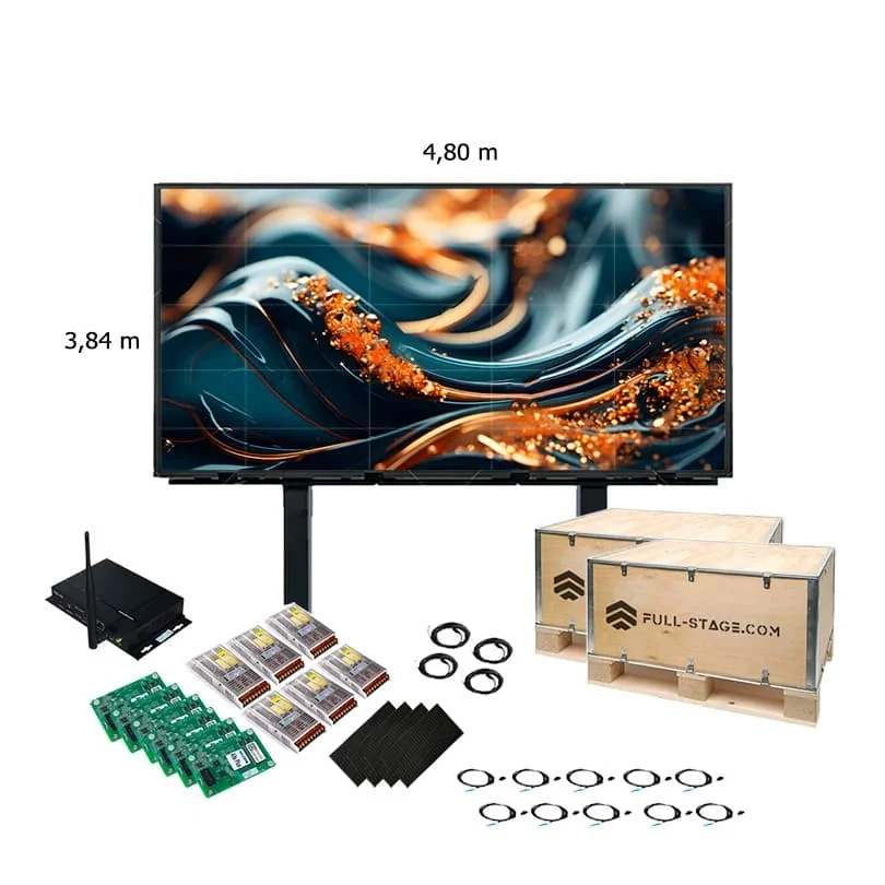 Outdoor Advertising LED Display P5 5x4 m
