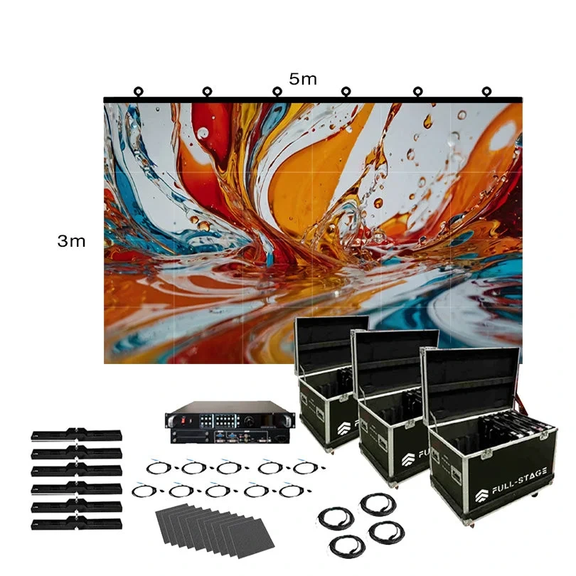 Outdoor LED Screen P3.91 5x3 m