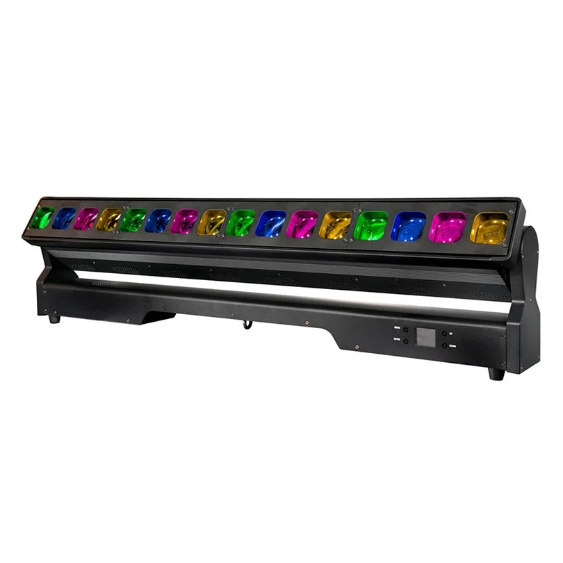16x40W LED Moving Head Zoom Beam Light – RGBW Matrix