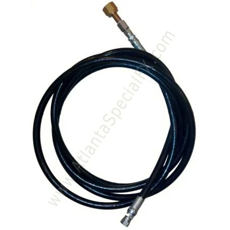 CO2 Cryo Hose With CGA320 Brass Tank Adapter