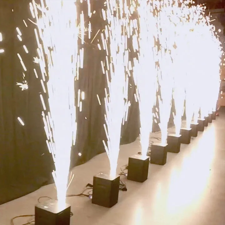 Cold Sparklers Fountains For Weddings and Concert Events