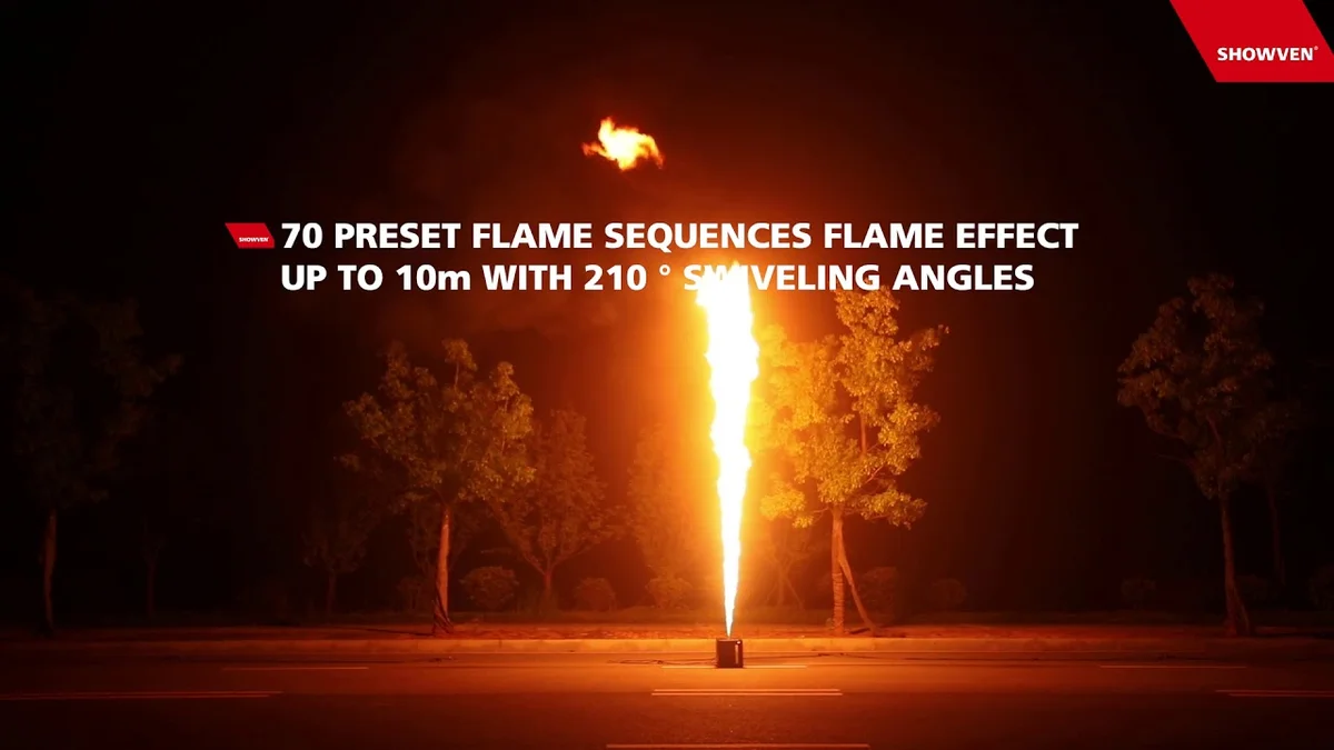 Showven Circle Flamer X-F1800 Pyrotechnics
