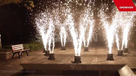 Showven Sparkular Spin Spinning Cold Spark Machine