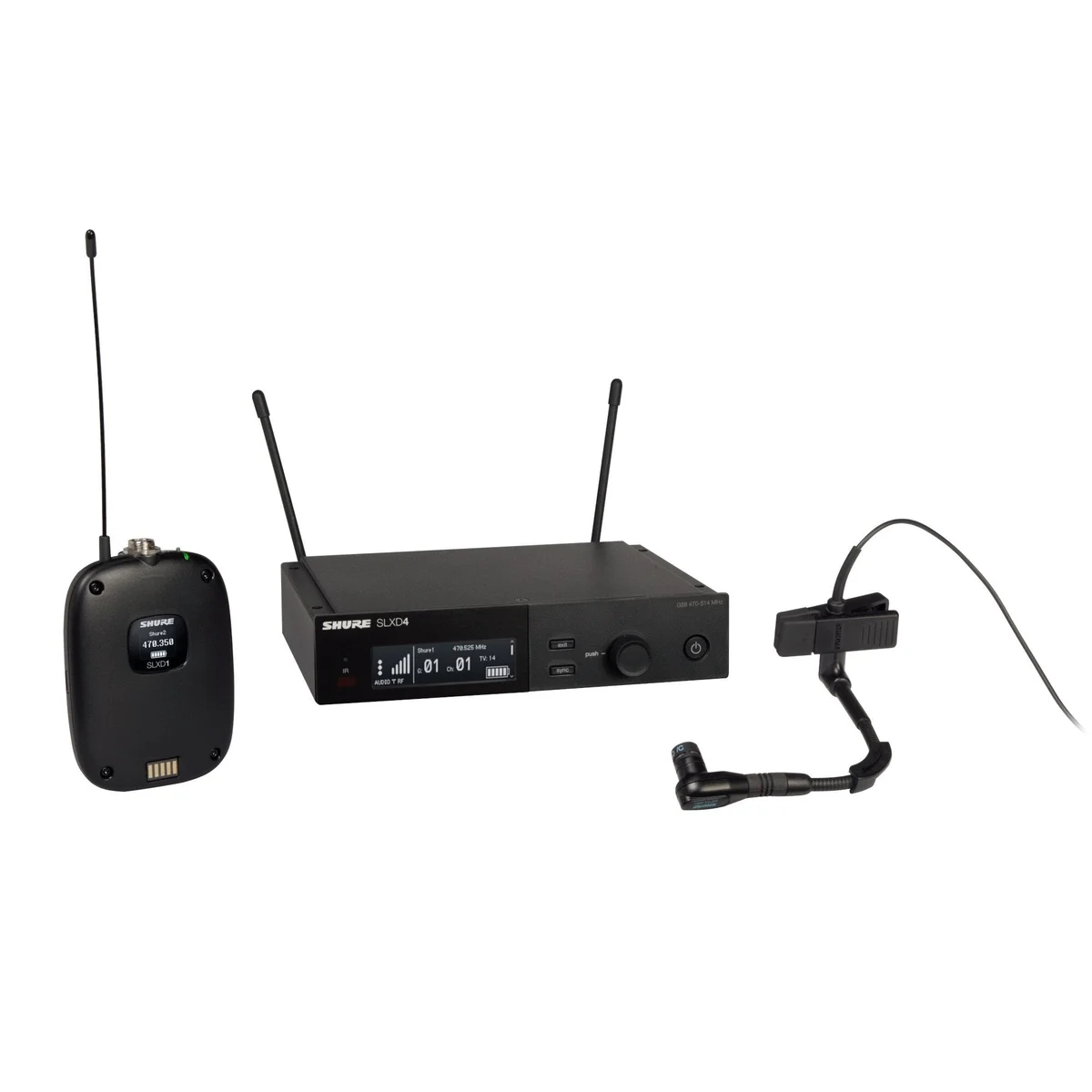 Shure SLXD14/98H Wireless Instrument System