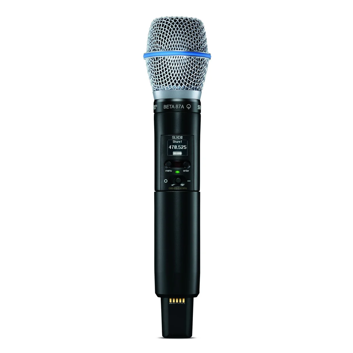 Shure SLXD2/B87A Handheld Wireless Microphone Transmitter